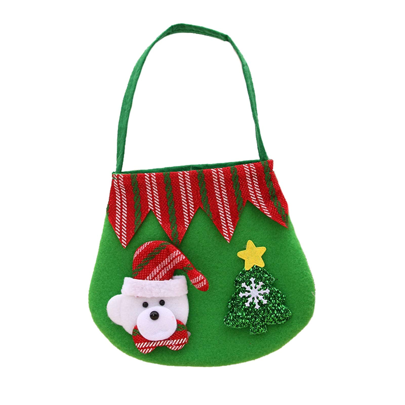 WBF Christmas Gift Bags - Holiday Gift Boxes, Candy Bags, Apple Bags & Party Favor Pouches for Christmas Decorations, New Year Celebrations & Children's Gifts | Perfect for Christmas Eve, Holiday Parties & Festive Packaging