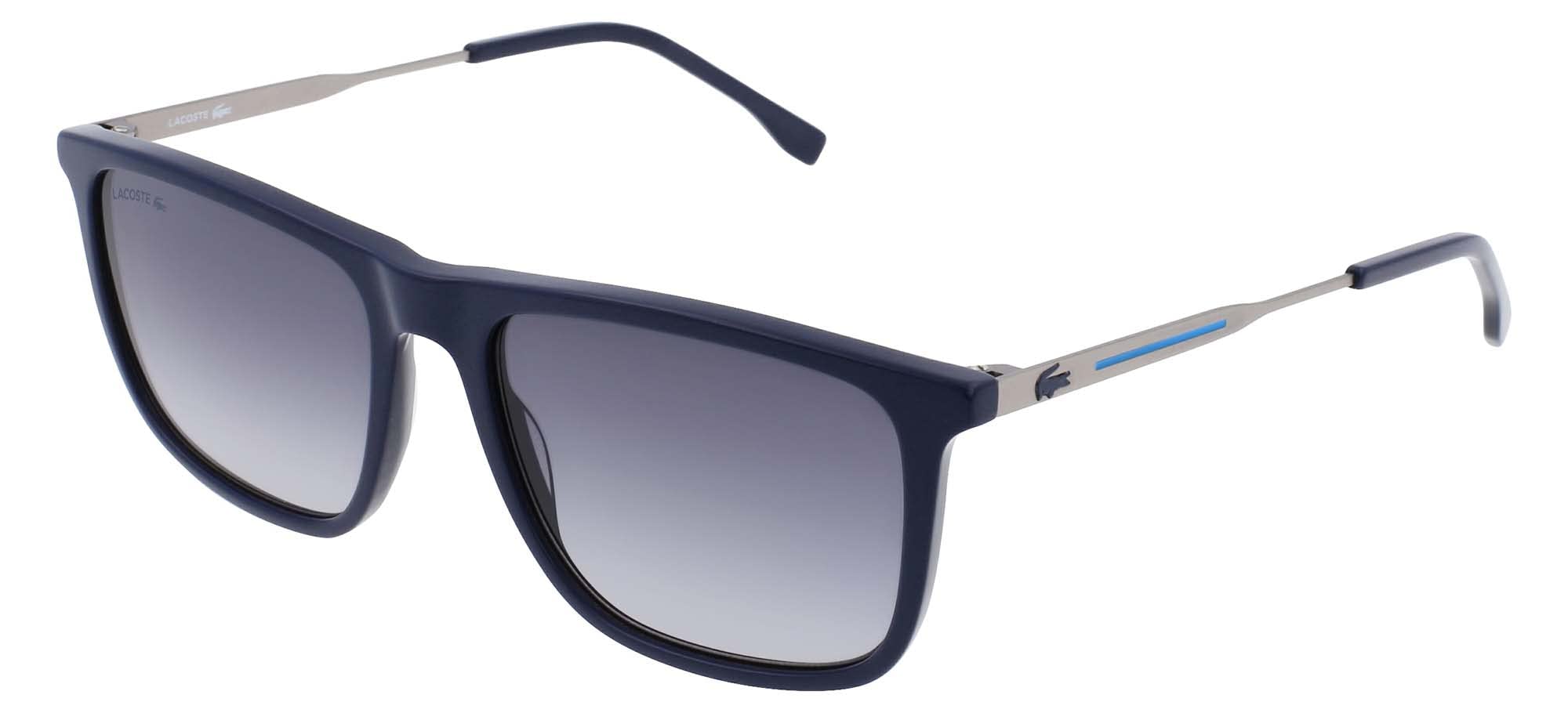 Lacoste Women's L945s Square Sunglasses - UV Protection, Polarized, Lightweight & Stylish for Outdoor Activities, Beach, Driving & Fashion Accessories