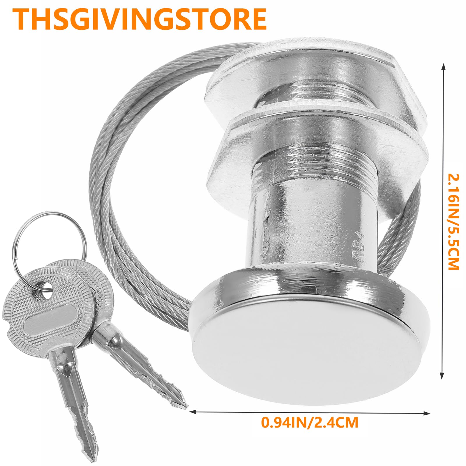 Universal Garage Door Emergency Release Lock & Key Kit - Heavy Duty Metal Quick Opener for Caravan & Garage Security | Ideal for Home, RV & Commercial Use
