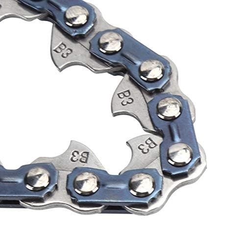 Fdit Stainless Steel Trimmer Head Chain Replacement for Garden Lawn Mower & Brush Cutter - Durable Lawn Mower Replacement Parts for Professional Landscaping & Yard Maintenance