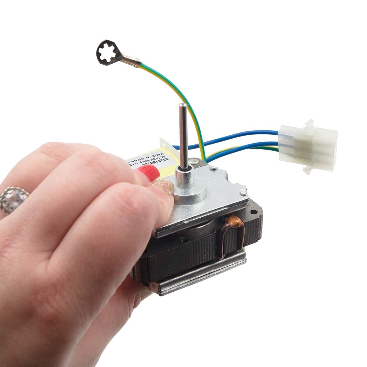 Replacement Refrigerator Evaporator Fan Motor 5300158289 - Compatible with Multiple Refrigerator Brands - Perfect for DIY Appliance Repair & Home Maintenance