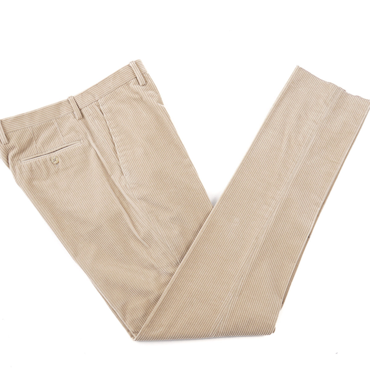 Boglioli Men's Brushed Corduroy Cotton Pants - Comfortable Casual Trousers for Fall & Winter | Perfect for Office, Travel and Weekend Wear