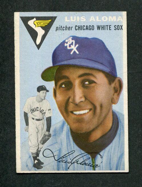 1954 Topps #57 Luis Aloma Chicago White Sox Vintage Baseball Card - Collectible Sports Memorabilia for Fans & Gift Ideas