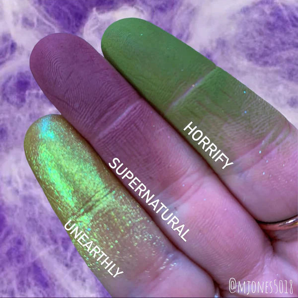 Spooky Halloween Haunted Eyeshadow Palette - 12 Highly Pigmented Matte & Shimmer Shades for Creepy & Glamorous Makeup Looks | Perfect for Costume Parties, Cosplay & Themed Events