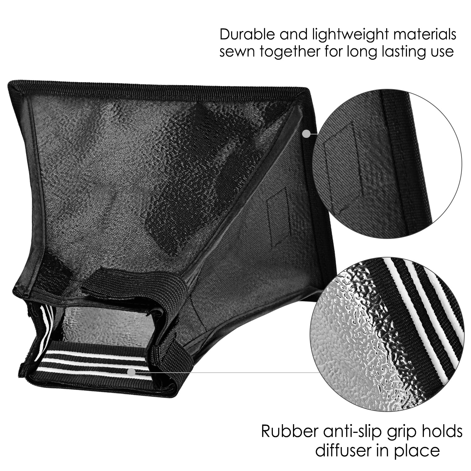 NEEWER Speedlite Flash Softbox and Reflector Diffuser Kit for Canon Nikon Sony DSLR Cameras - Professional Photography Lighting Accessories for Studio, Portrait, and Event Photography