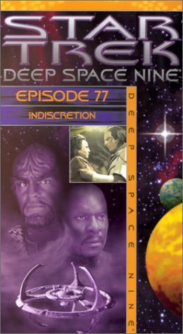 Star Trek Deep Space Nine Episode 77 Indiscretion VHS - Classic Sci-Fi TV Show Collectible for Trekkies & Home Theater Enthusiasts