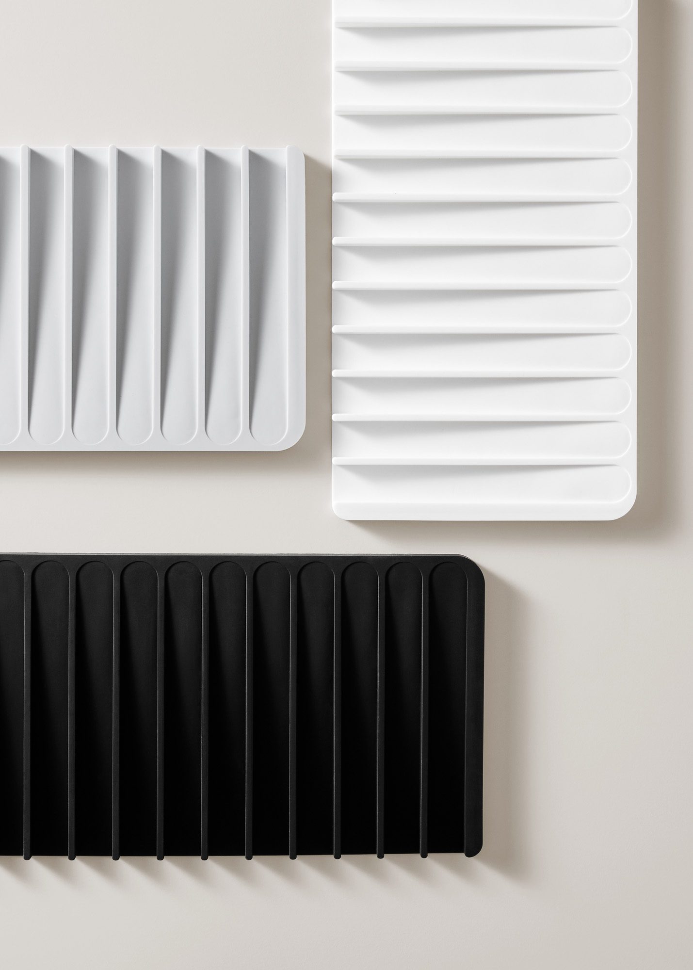 Premium Silicone Drying Mat for Dishes - Non-Slip, Heat-Resistant Kitchen Counter Protector - Perfect for Drying Glassware, Utensils & Cutting Boards (White) | Ideal for Home, Restaurant & RV Use