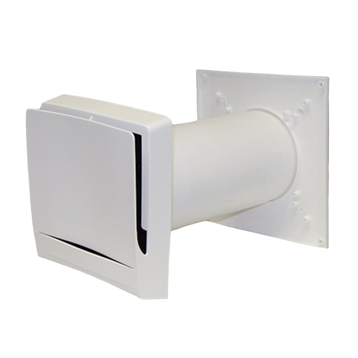 AIRLET TL98 Fresh Air Inlet with 4'-8' Sleeve - Passive Filtered Make-Up Air System for HVAC Ventilation | Ideal for Homes, Offices & Commercial Buildings