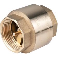 20mm Heavy Duty Brass Spring Check Valve - High Pressure Water Flow Control for Pumps, Pipes & Irrigation Systems