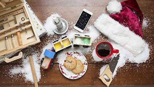 Barnie's Coffee & Tea Santa's White Christmas K-Cup Pods - Medium Roast Arabica Coffee for Keurig Brewers (4 Boxes, 24 Count Each) - Perfect for Holiday Gifts & Cozy Winter Mornings