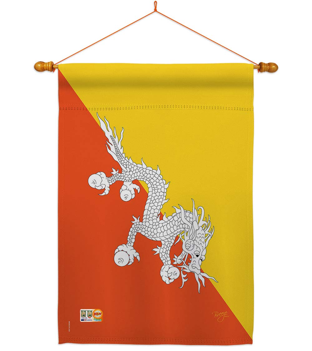 Bhutan National Flag Set 28