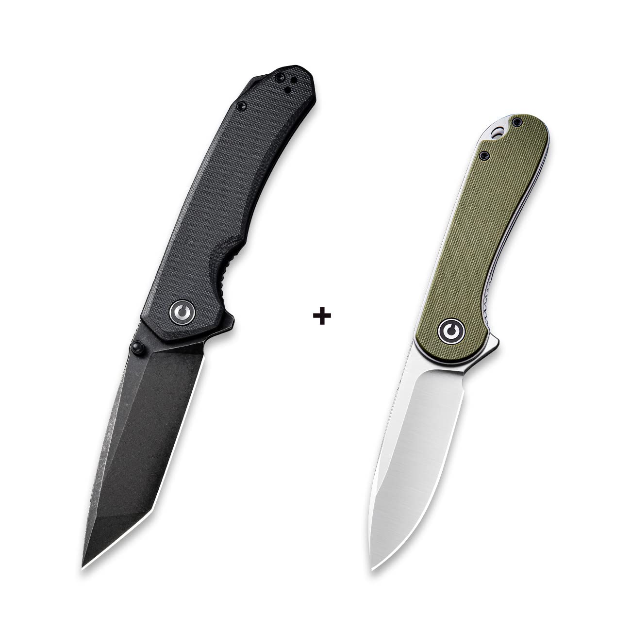 CIVIVI Brazen & Elementum Knife Set - Premium EDC Pocket Knives for Everyday Carry, Outdoor Adventures & Camping