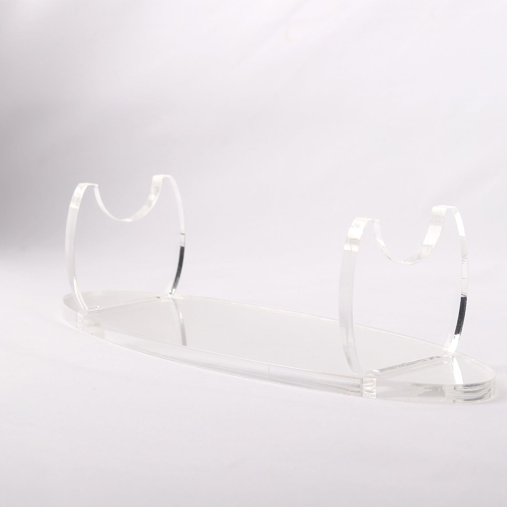 Acrylic Flute Stand - Transparent Desktop Display Holder for Indian Flutes | Perfect for Storage, Organization & Showcase in Music Studios, Homes & Gifts