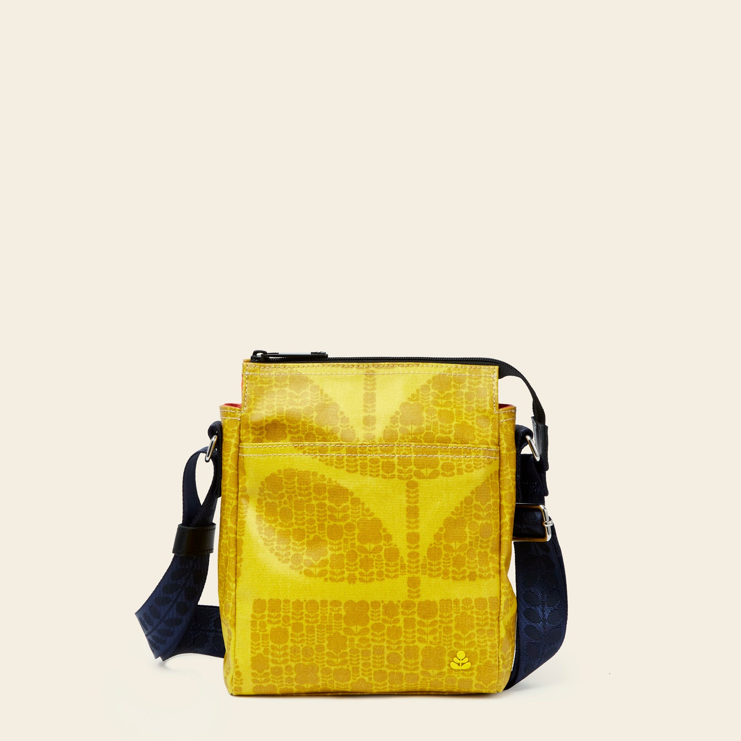 Ranger Crossbody Bag - Block Garden Sunflower Print - Stylish & Durable for Women - Perfect for Travel, Shopping & Everyday Use