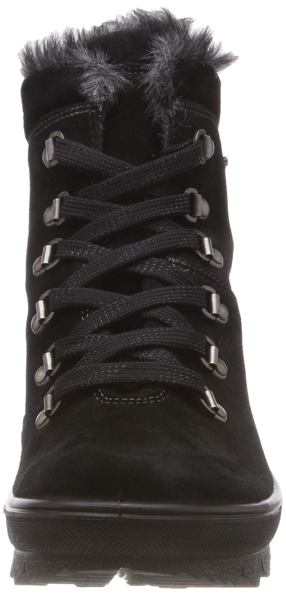 Legero Women's Waterproof Snow Boots - Warm Winter Boots for Women, Black Size 7.5 | Slip-Resistant & Comfortable for Snowy Weather, Outdoor Activities & Winter Travel