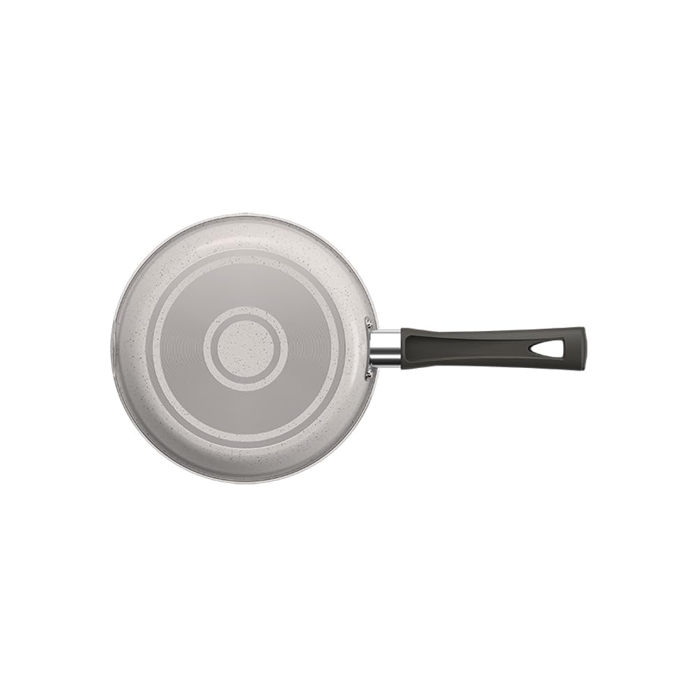 Brinox 24Cm 2.3L Ceramic Non-Stick Wok Pan - Premium Vanilla Cookware for Stir Fry, Sauteing & Asian Cooking | Healthy Kitchen Essential