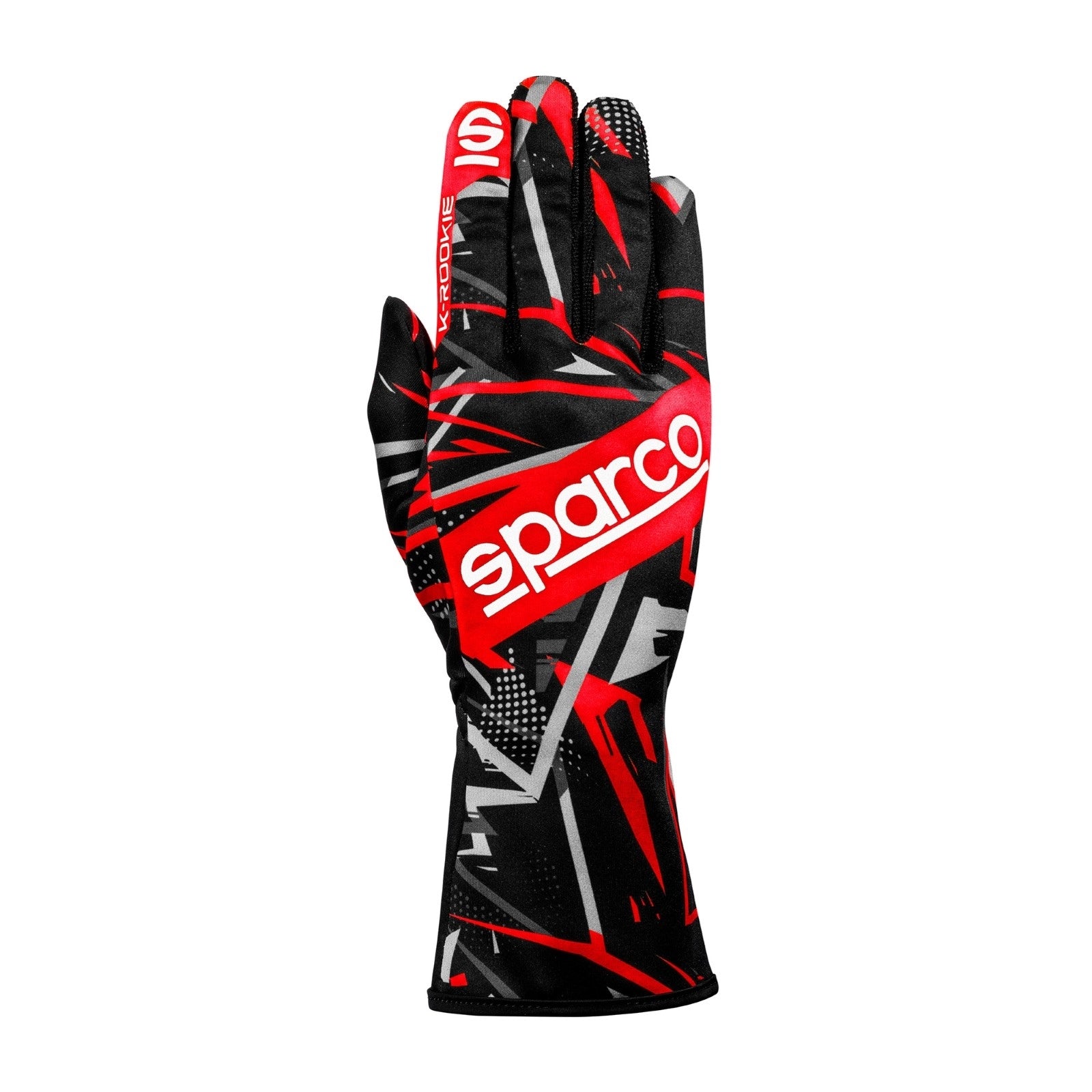 SPARCO K ROOKIE (2025) Racing Gloves - Professional Motorsport Gloves for Karting, Drifting & Track Racing - Durable & Comfortable Driving Gloves for Racing Enthusiasts