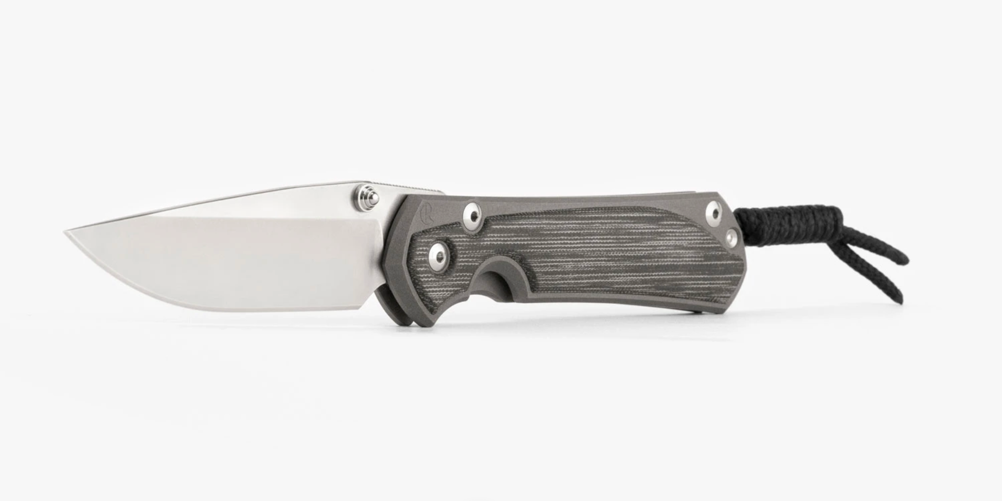 Chris Reeve Knives Large Sebenza 31 Folding Pocket Knife - Magnacut Drop Point Blade, Black Canvas Micarta Inlays - EDC, Camping, Hunting & Outdoor Survival Gear