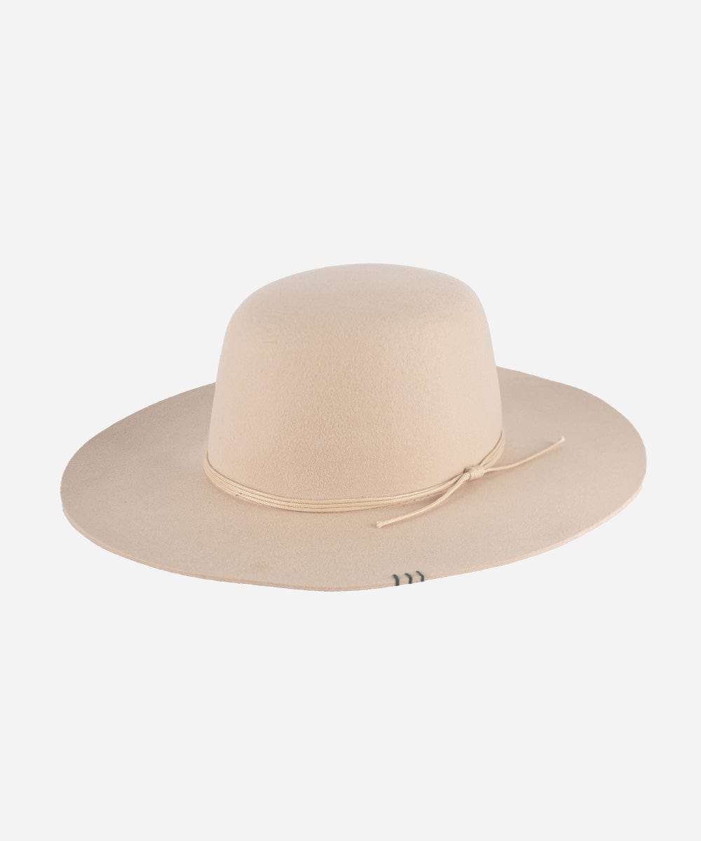 Rue Open Crown Hat - Stylish Summer Sun Hat for Women, Wide Brim Floppy Hat for Beach, Garden & Outdoor Activities