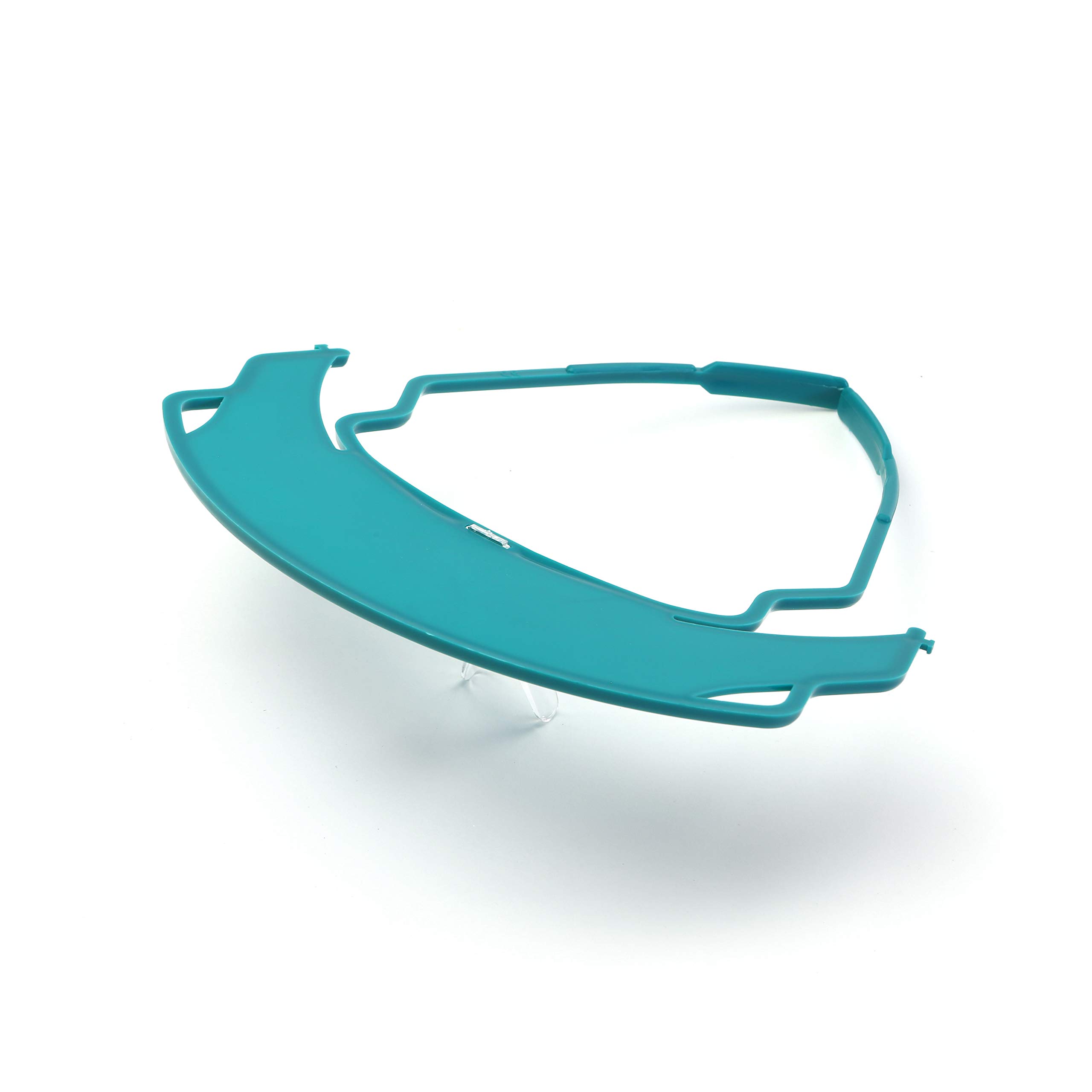TIDIShield Assemble 'n Go Face Shield Visors (100 Pack) - Clear Protective Visors for Medical, Dental & Pharmacy Use - Compatible with Eyewear - Essential PPE for Clinics, Offices & Homecare (2211-100) - Ideal for Healthcare Workers, First Responders & High-Risk Environments