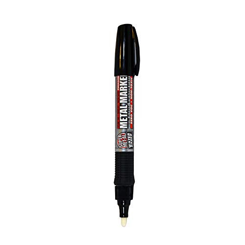 Water-Based Removable Paint Markers (Black) - 12 Pack for DIY Projects, Arts & Crafts, and Home Decor Labeling