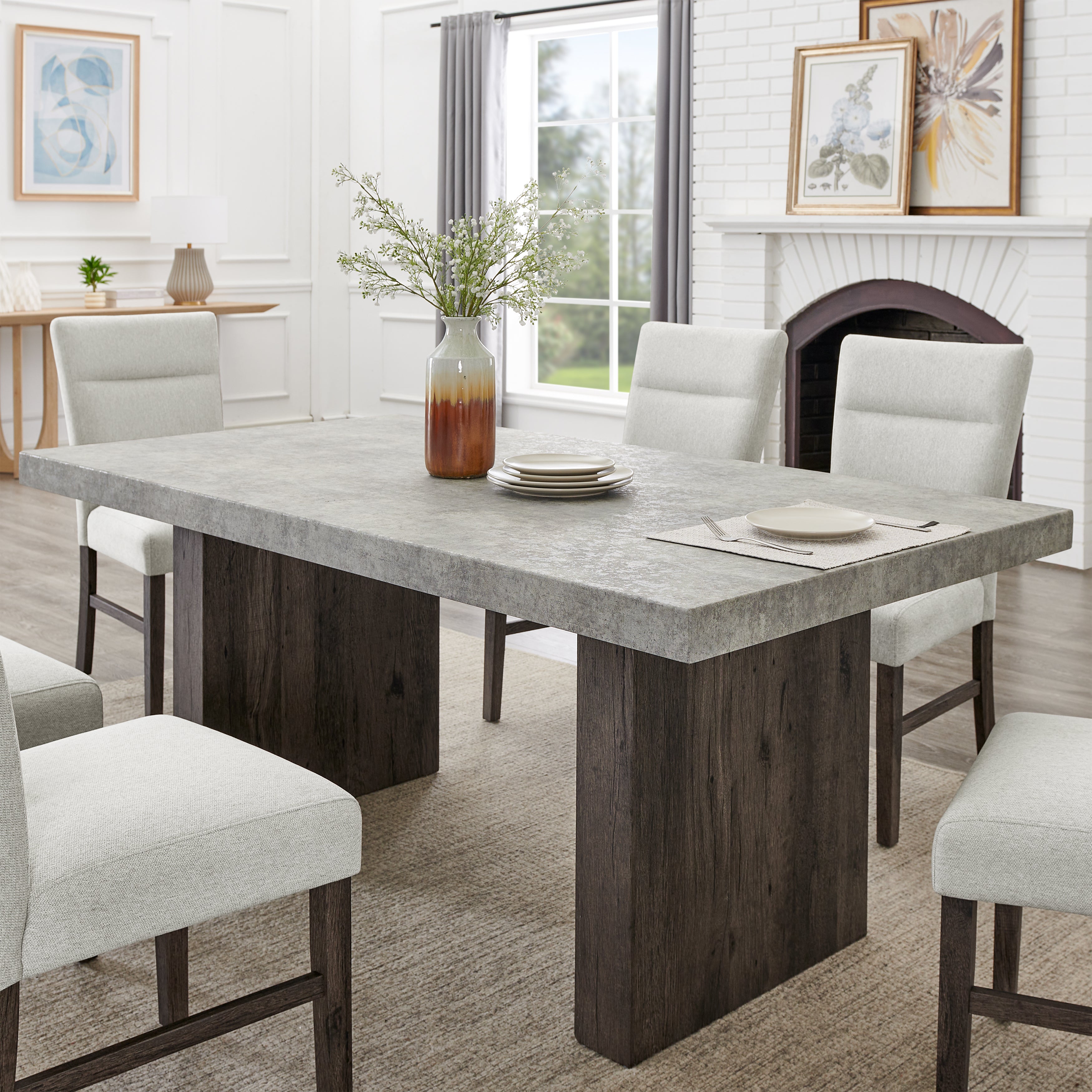 Roundhill Furniture Sorlen Modern 72