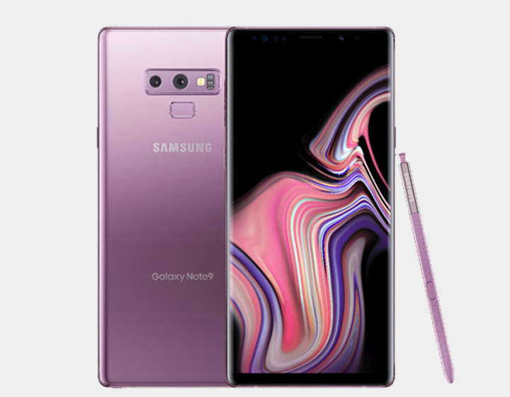 Samsung Galaxy Note 9 N960F/DS 128GB 6GB RAM Dual SIM GSM Unlocked Smartphone - Lavender Purple | International Version for Travel & Business Use
