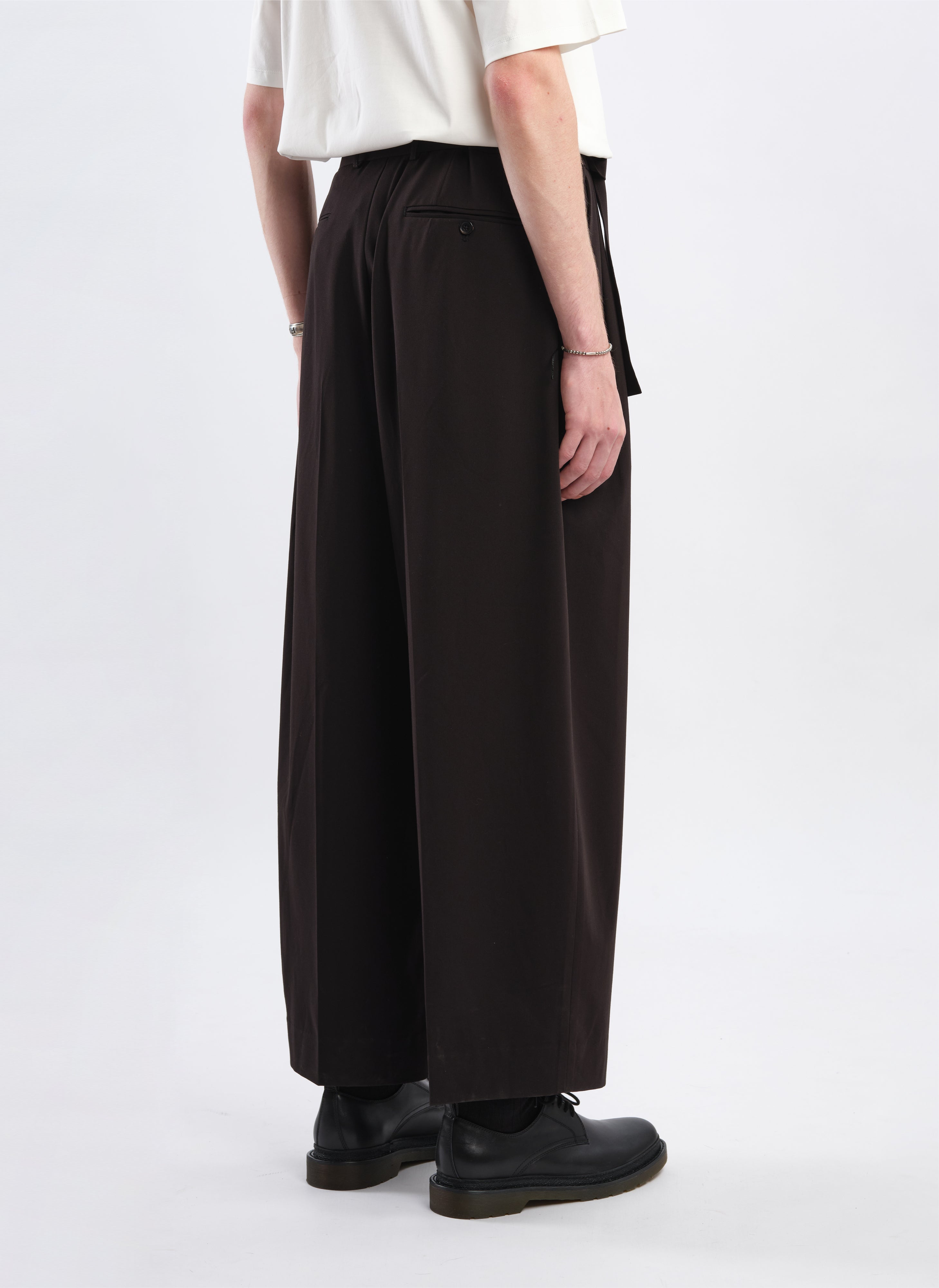 Stylish Tencil Cotton Polyester Spandex Wide Leg Pants for Women - Comfortable Stretch Lounge & Work Pants for Casual Wear & Office Outfits