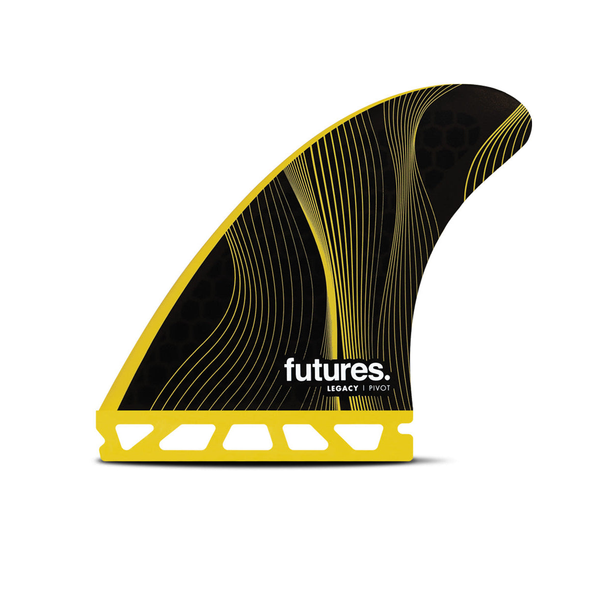 Futures Thruster P6 HC Legacy Series Pivot Fin - High Performance Surfboard Fins for Pro Surfers - Perfect for Big Waves and Competitive Surfing