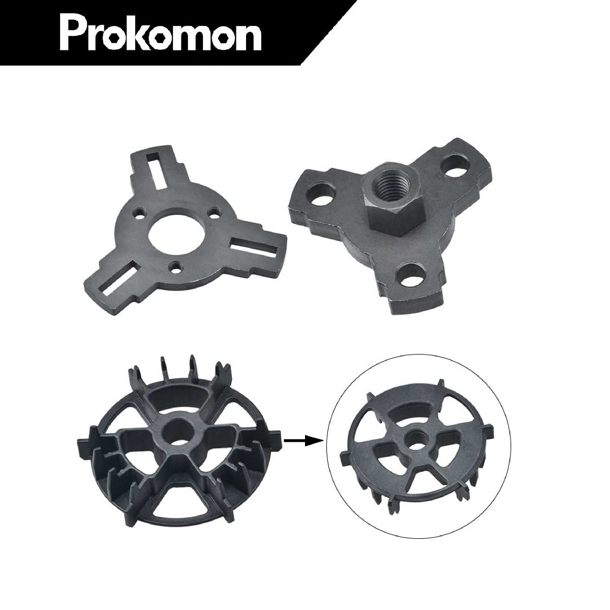 Prokomon Dual Clutch Transmission Remover & Installer Tool Kit - Compatible with Ford DPS6 Transmission, Clutch Reinstallation & Reset Tool - Perfect for DIY Mechanics & Professional Auto Repair Shops