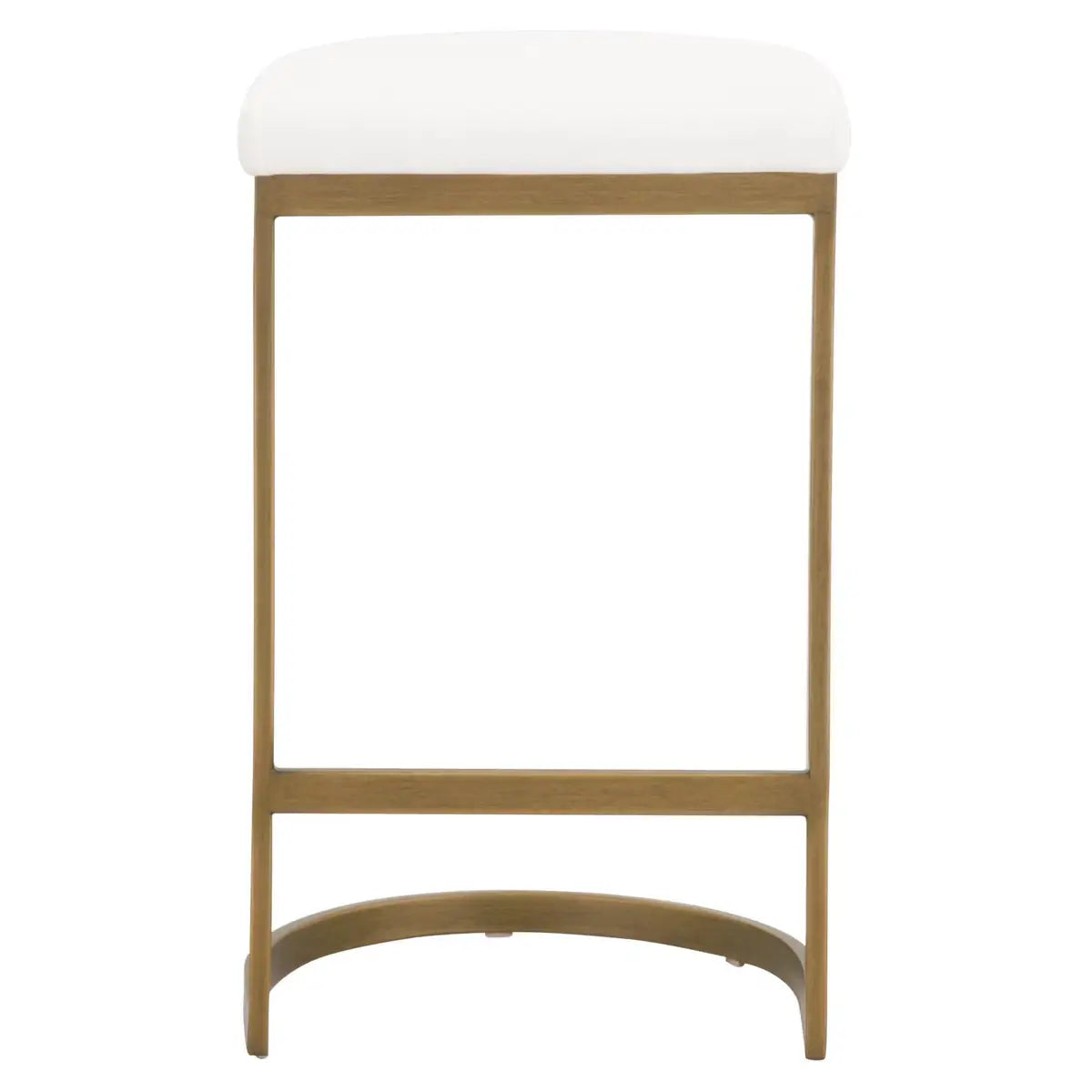 Modern Cresta Counter Stool - Adjustable Height Bar Stool with Padded Seat for Kitchen Island, Breakfast Bar & Home Decor - Comfortable & Stylish Dining Chair for Indoor Use