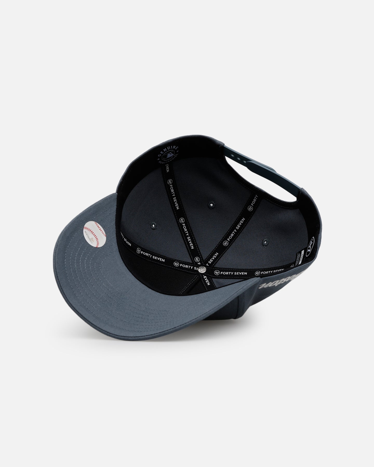 47 Brand Boston Red Sox 'Contemporary Basics' Offside DT Snapback Cap - Dark Grey Adjustable Baseball Hat for Men & Women - Perfect for Game Day, Casual Wear & Sports Fans