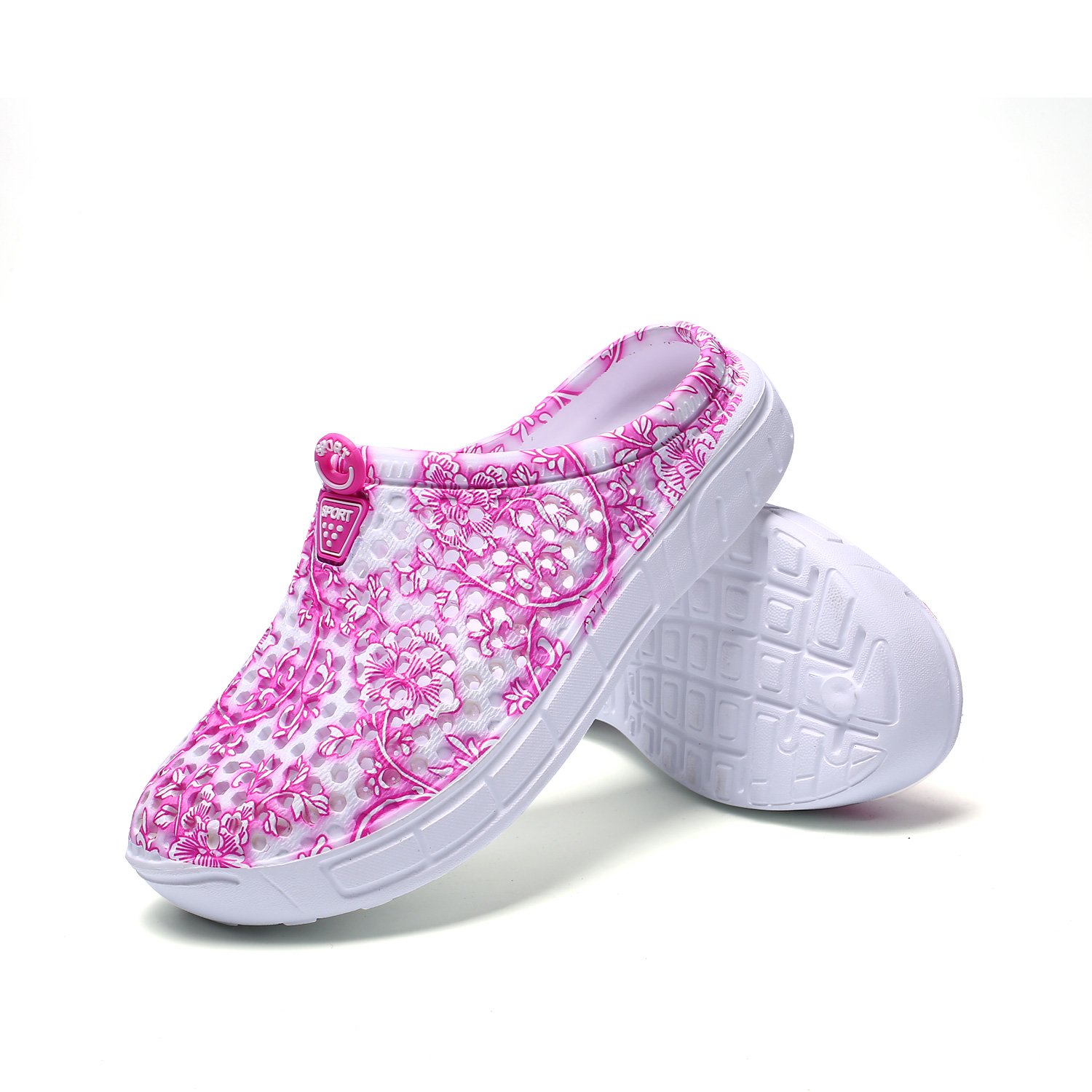 **MDPCX Women's Garden Clogs - Breathable Water Shoes for Beach, Bathing, Walking & Travel - Comfortable Non-Slip Slippers for Home & Outdoor Use**