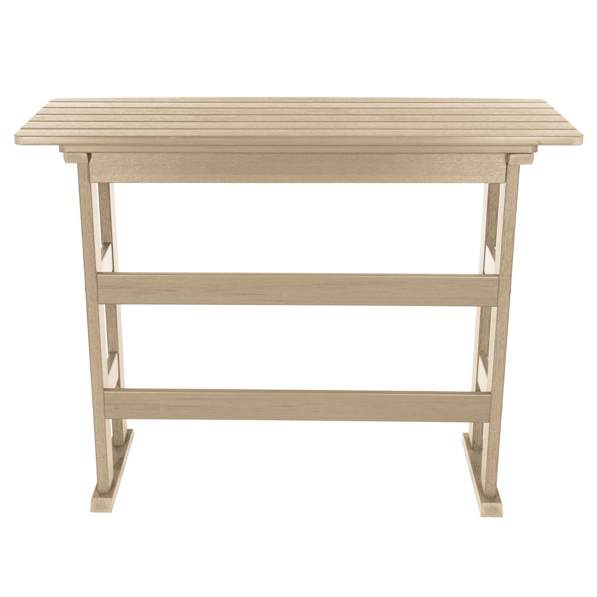 Refurbished Lehigh Bar Height Balcony Table - Outdoor Bistro Set for Patio, Deck & Small Spaces - Perfect for Coffee, Dining & Relaxing