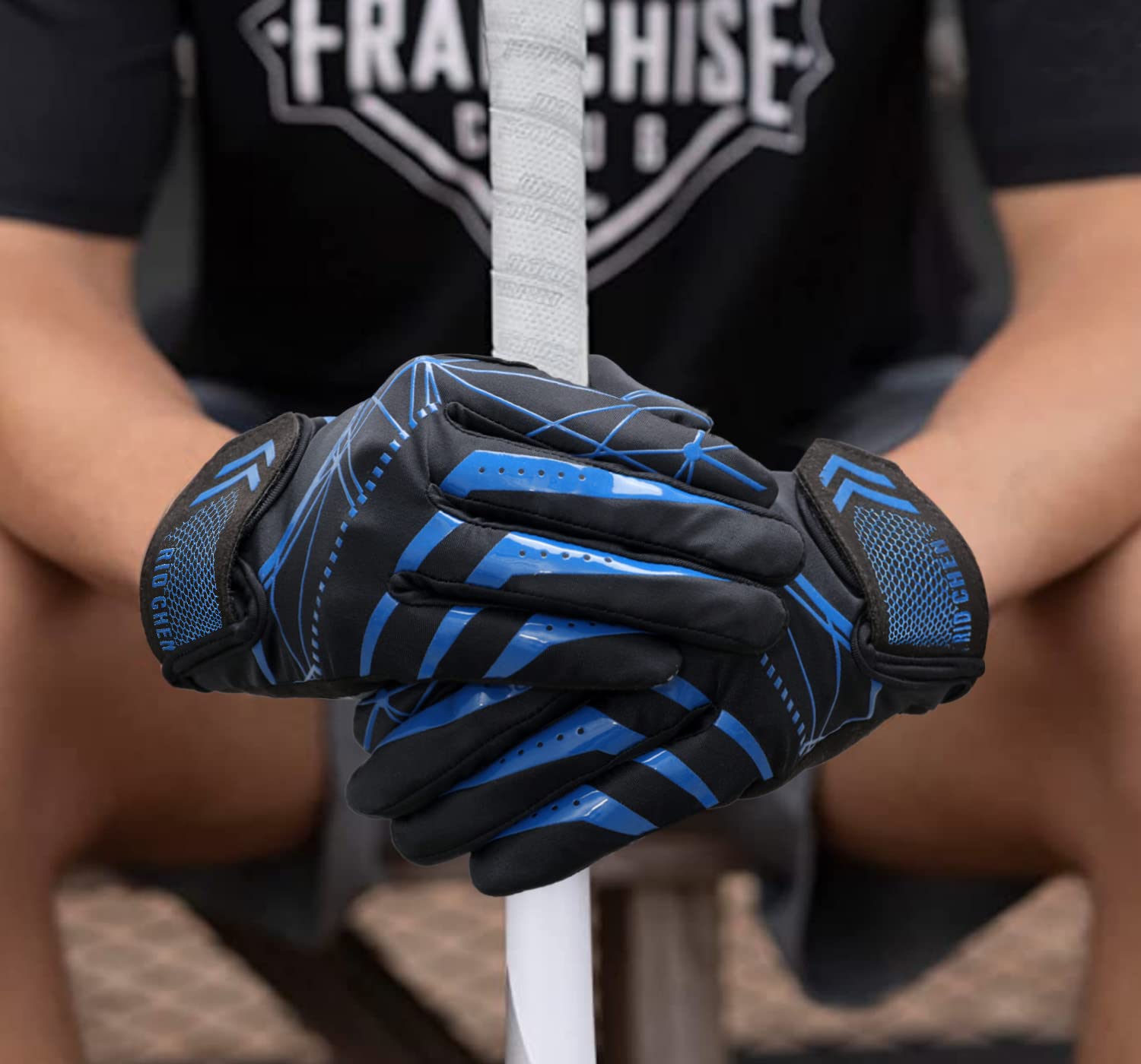 Premium SBR Baseball Batting Gloves for Men & Youth - Breathable Comfort Grip for Softball & Baseball Training - Ideal for Practice, Games & Batting Cage Sessions