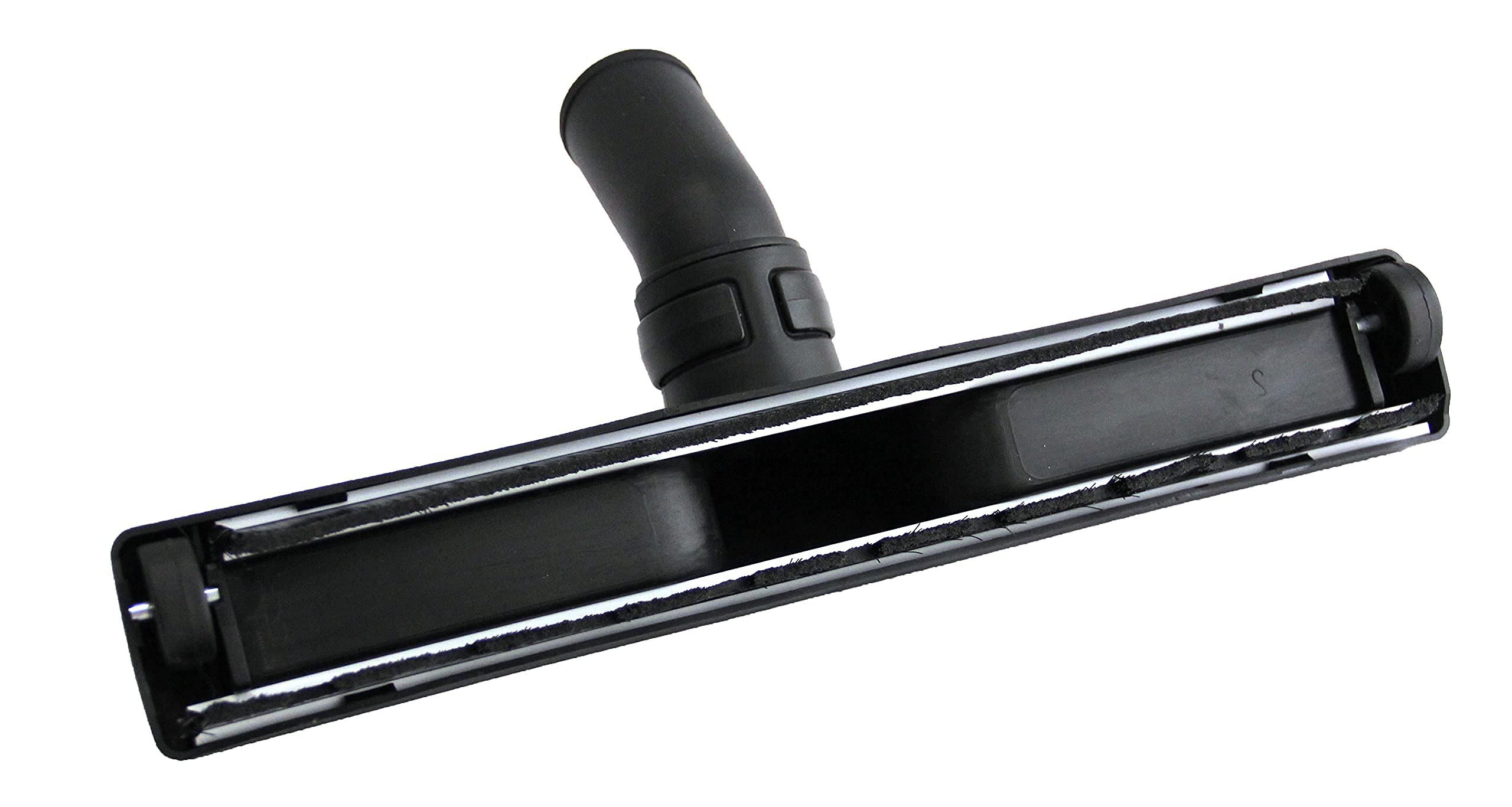 MaximalPower 1-1/4 Inch Hardwood Floor Vacuum Attachment - 360° Swivel Head Multi-Surface Brush for Hard Floors & Carpets - Fits Most 1.25 Inch Vacuum Hoses - Perfect for Pet Hair, Dust & Debris Cleaning in Homes & Offices