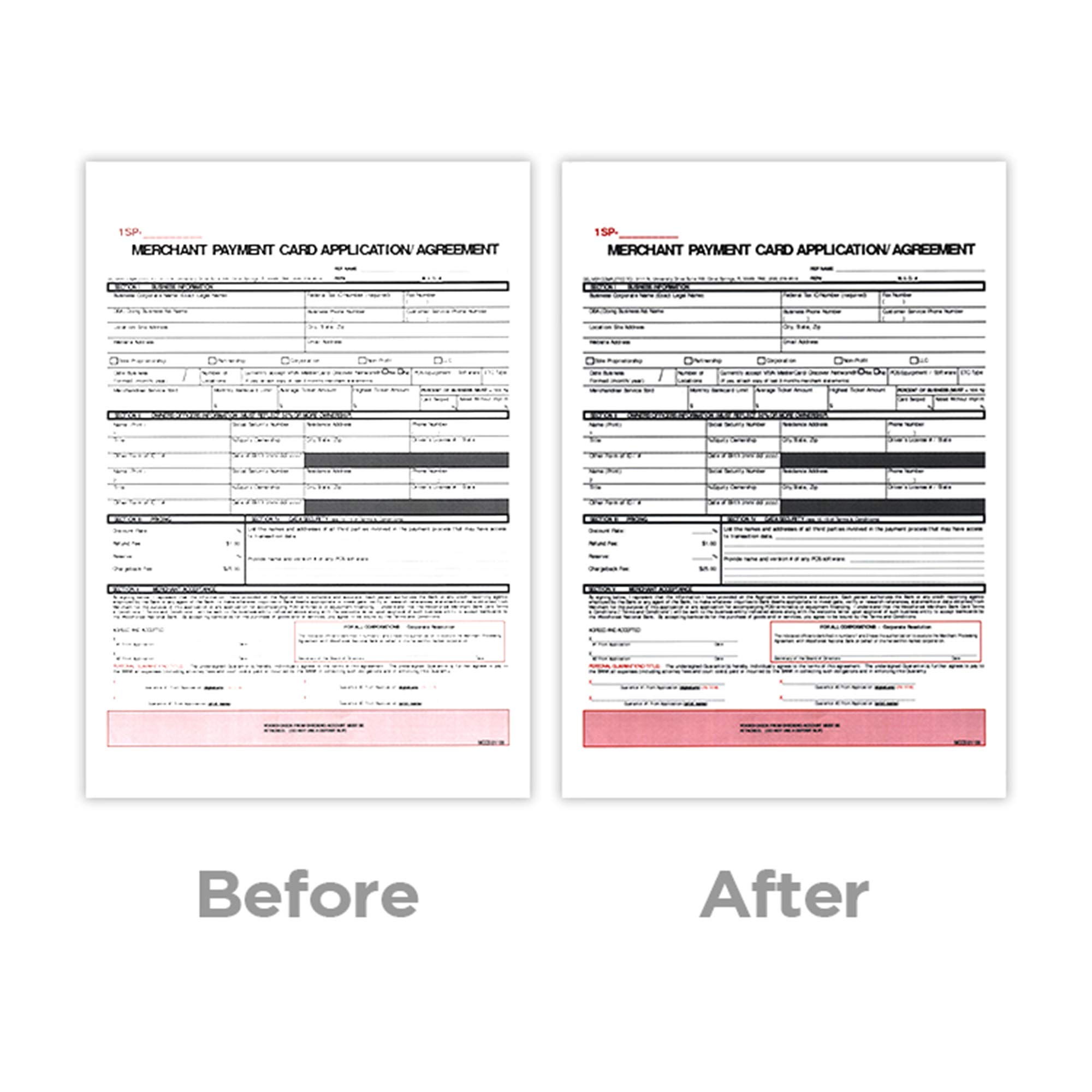 Plustek Calibration Control Sheet for D430 Document Scanner - High Precision Alignment Tool for Office, Library & Archival Digitization Projects
