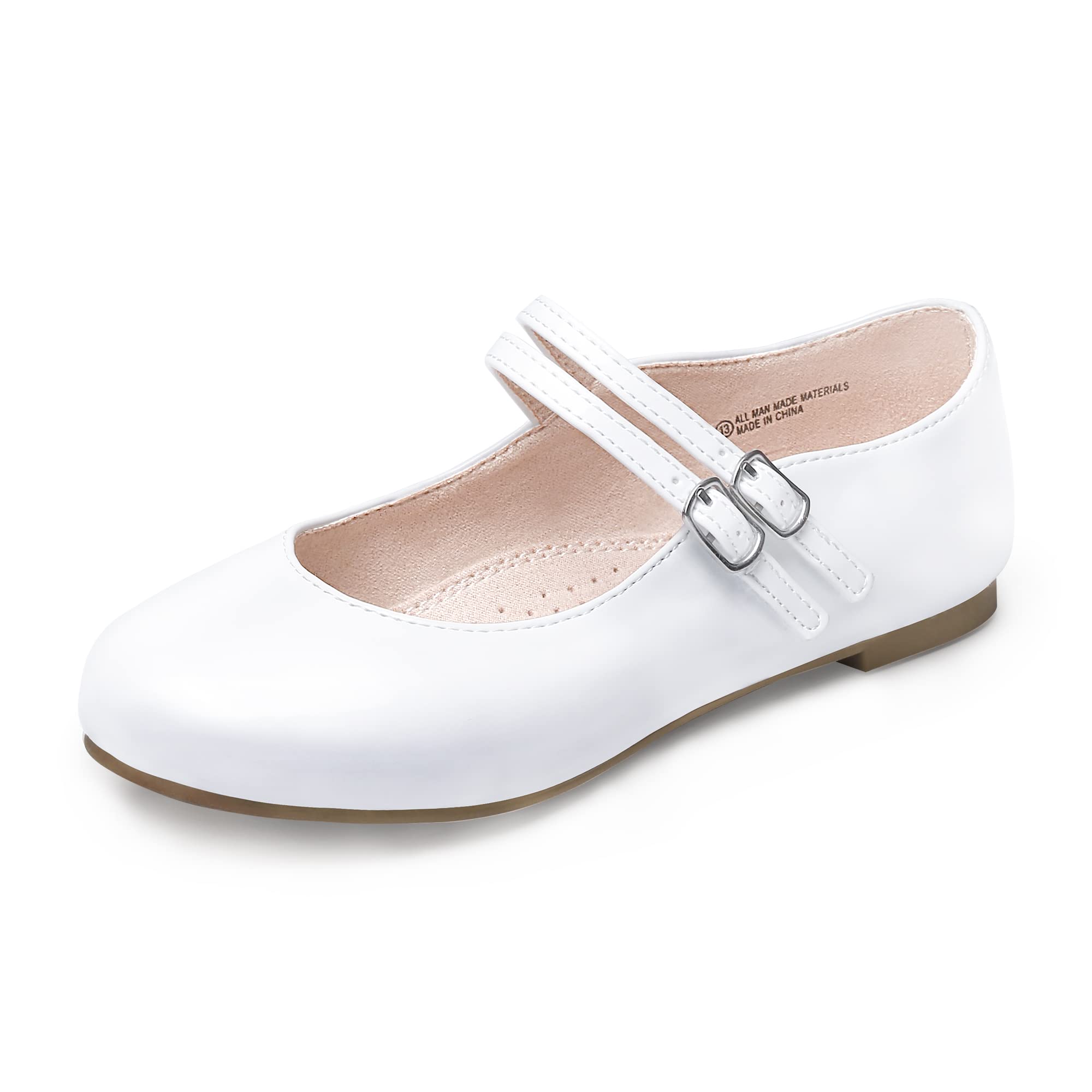 Girls Mary Jane Ballet Flats - Comfortable Dress Shoes for School, Wedding & Princess Party | Cute & Stylish Toddler Shoes for Everyday Wear