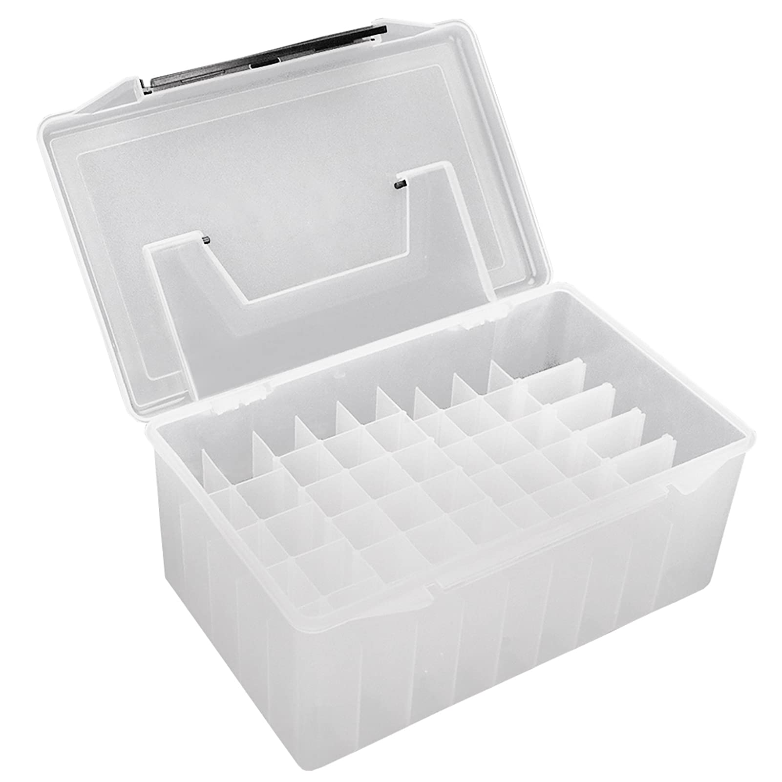 PVC Fishing Tackle Box - Durable Fishing Gear Storage Case with Organizer | Perfect for Bass, Trout & Saltwater Fishing Accessories | Great for Boat, Kayak & Shore Fishing Trips