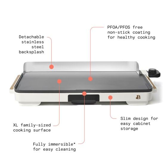 Drew Barrymore XL Electric Griddle 12