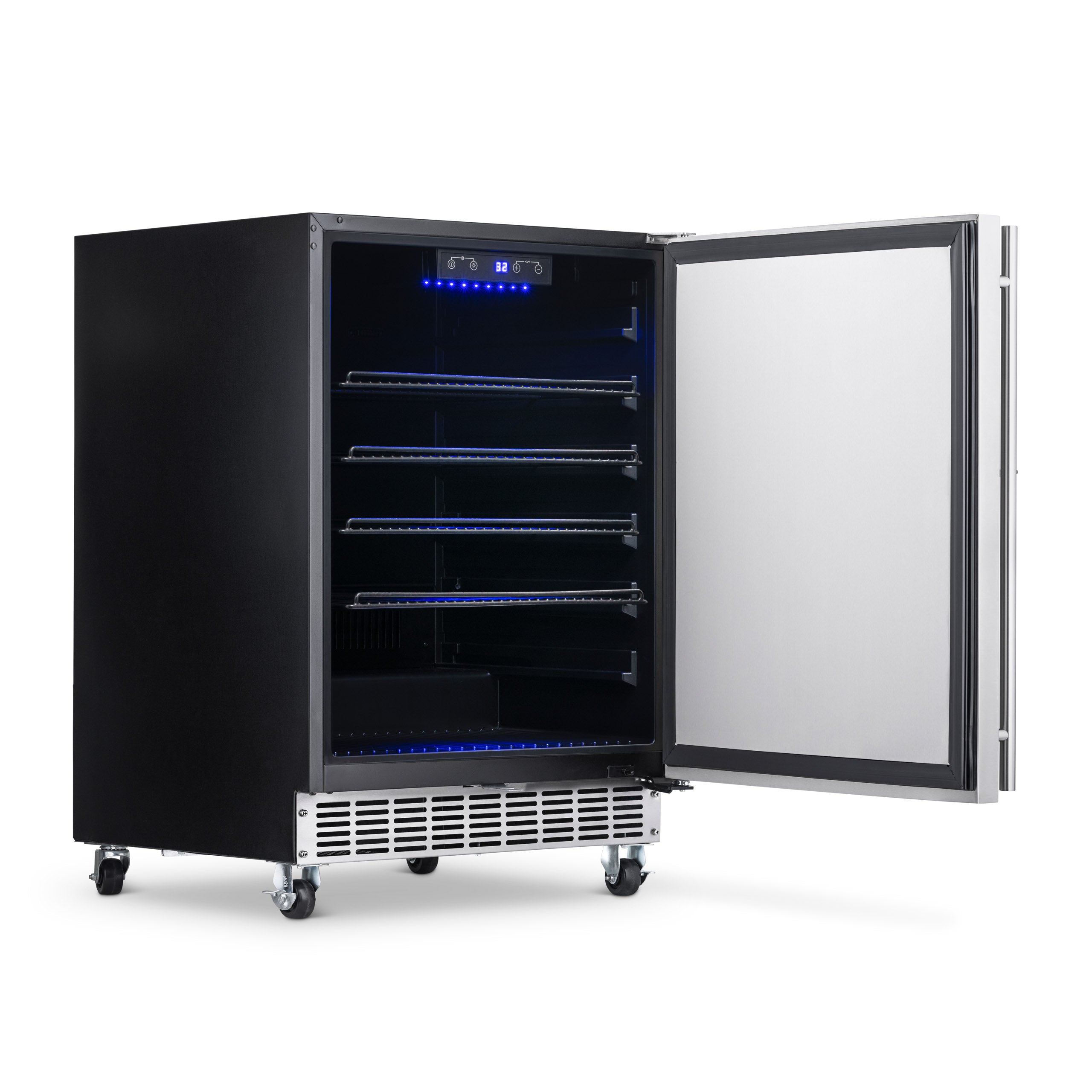 Newair® 160 Can Outdoor Built-In Beverage Refrigerator - Perfect for Patio, Poolside, and Outdoor Entertaining