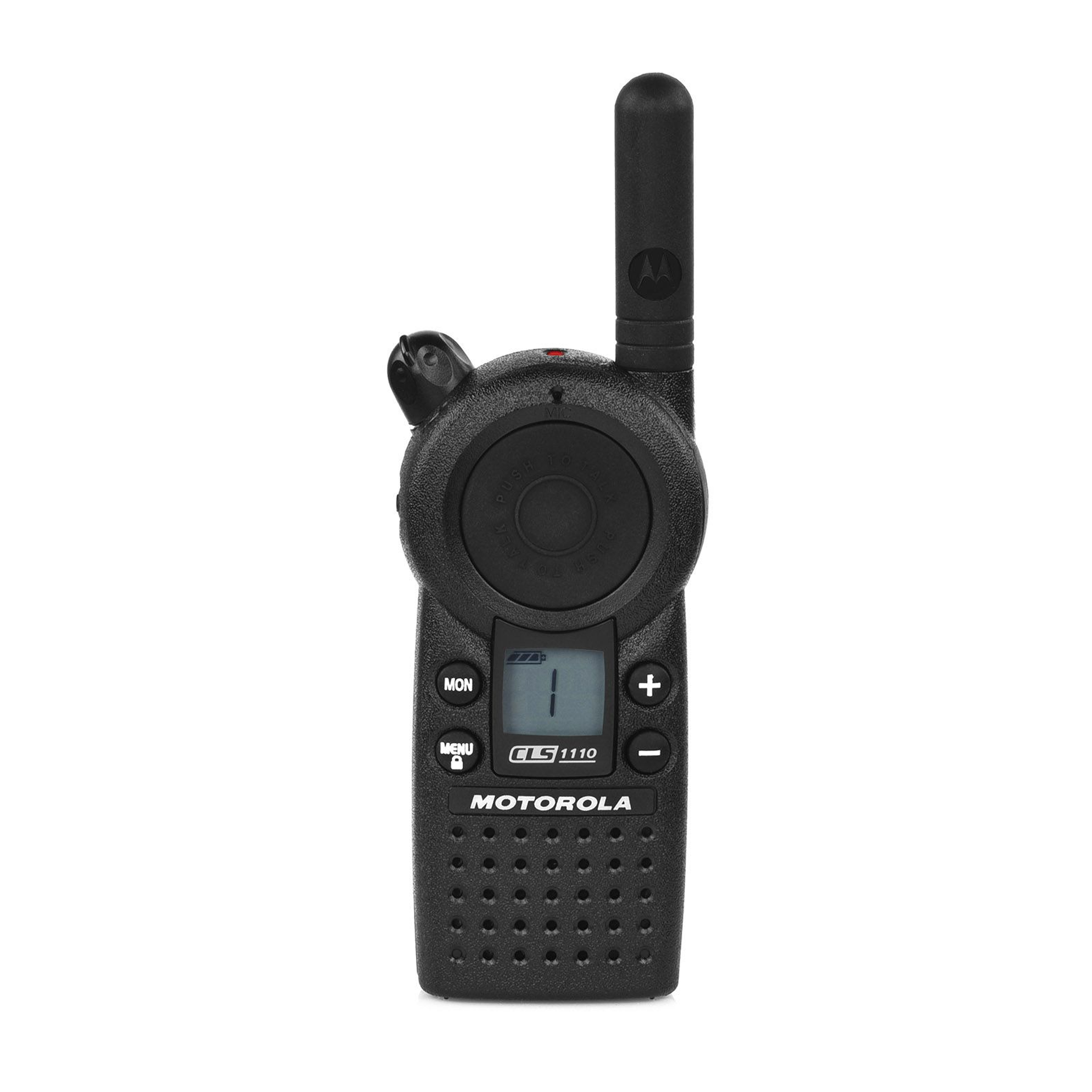 Motorola CLS1110 UHF Analog Two-Way Radio with LCD Display - Long Range Walkie Talkie for Business, Construction & Outdoor Adventures