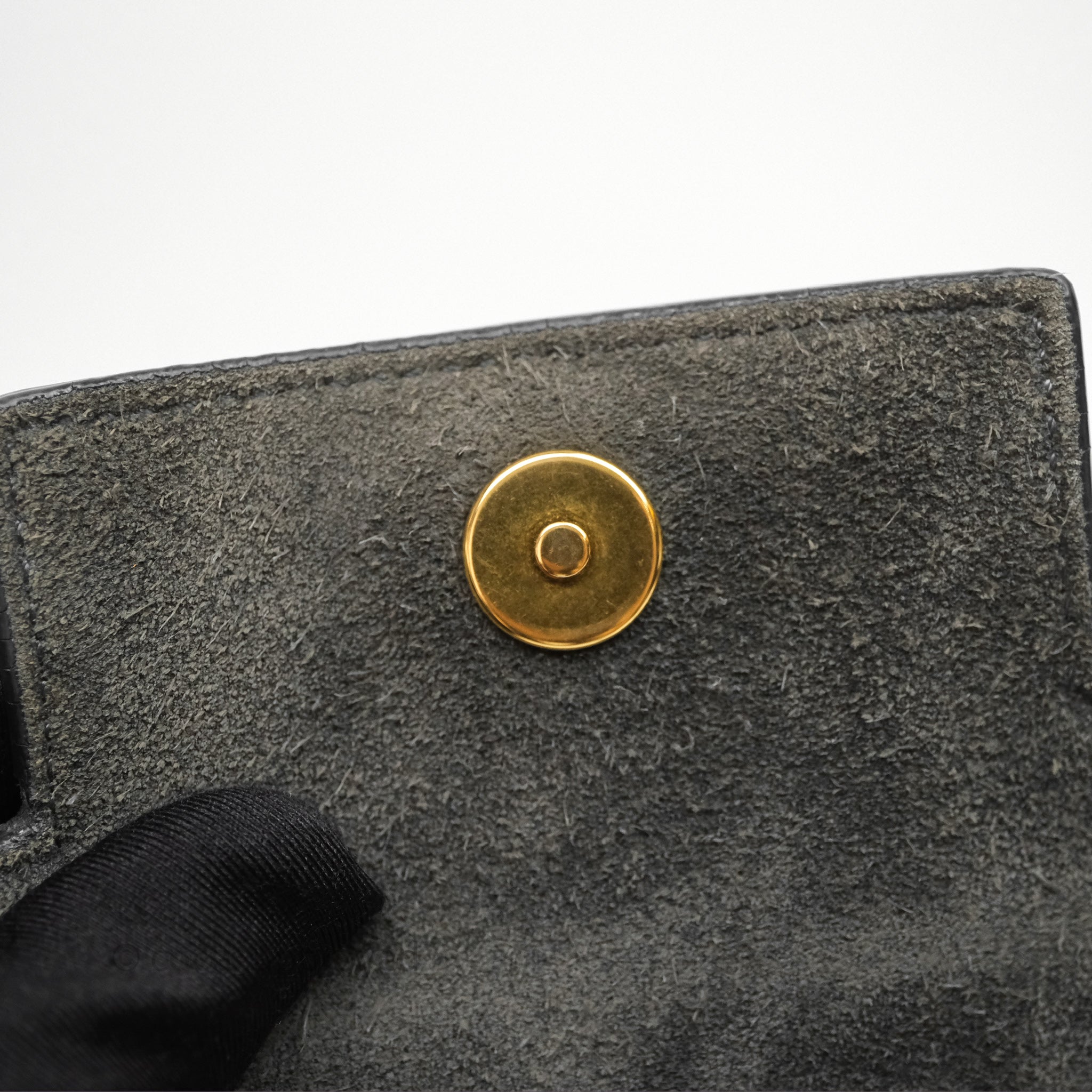 Celine Pico Belt Bag in Grey Grained Calfskin with Gold Hardware - Luxury Crossbody Bag for Women, Perfect for Everyday Use & Special Occasions