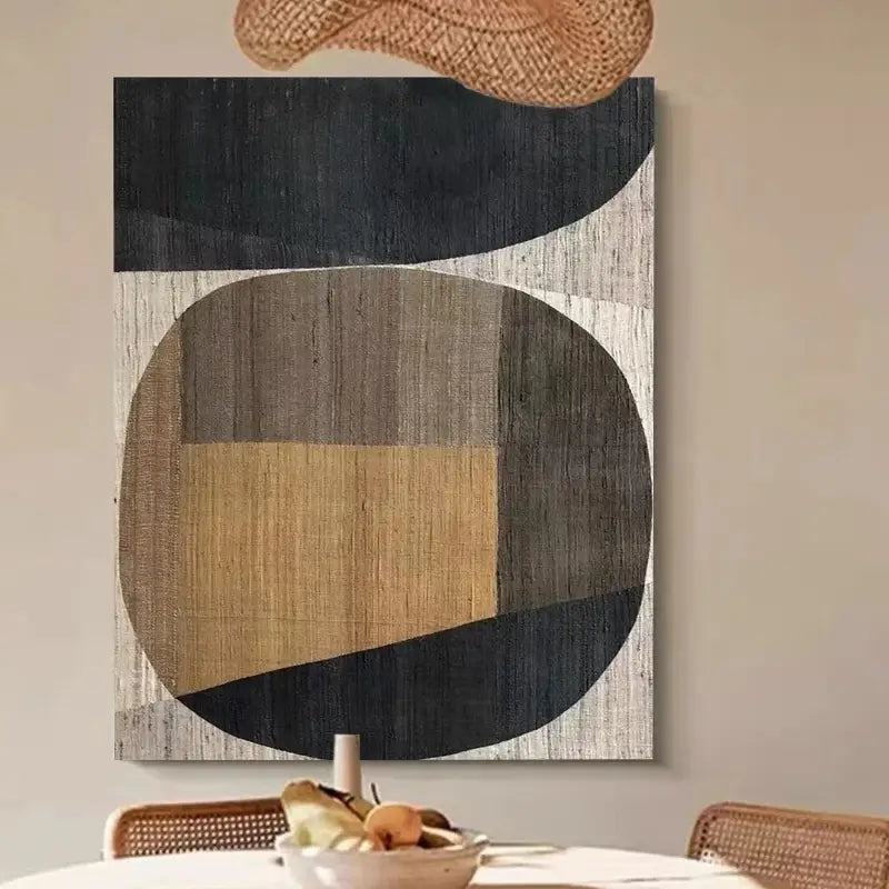 Abstract Tranquility Art Painting #WS011 - Modern Wall Decor for Living Room, Bedroom & Office - Calming Canvas Artwork for Home & Workspace