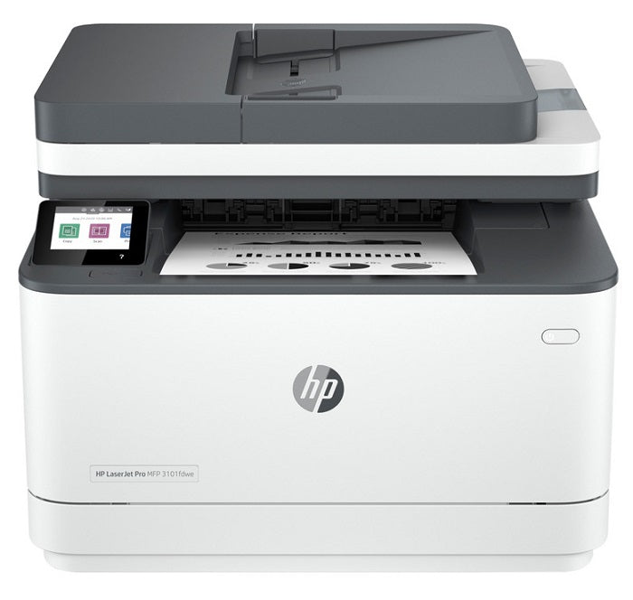 HP LaserJet Pro 3101fdw Wireless Laser Printer for Home & Office - Fast Printing, Scanning, Copying & Faxing | Compact Design for Small Workspaces
