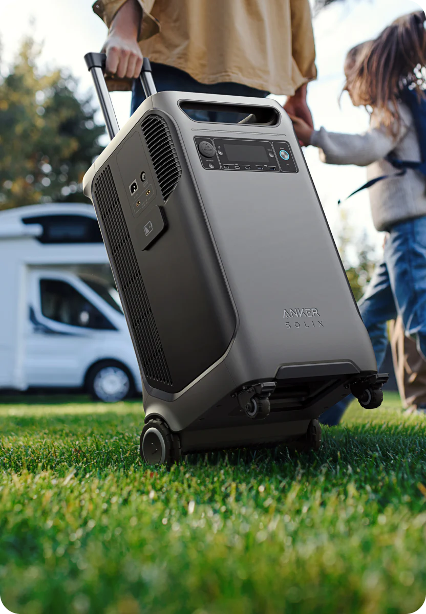 Anker SOLIX F3800 Portable Power Station 3840Wh 6000W - Solar Generator for Home Backup, Camping & Outdoor Adventures, Emergency Power Supply for Blackouts & RV Travel