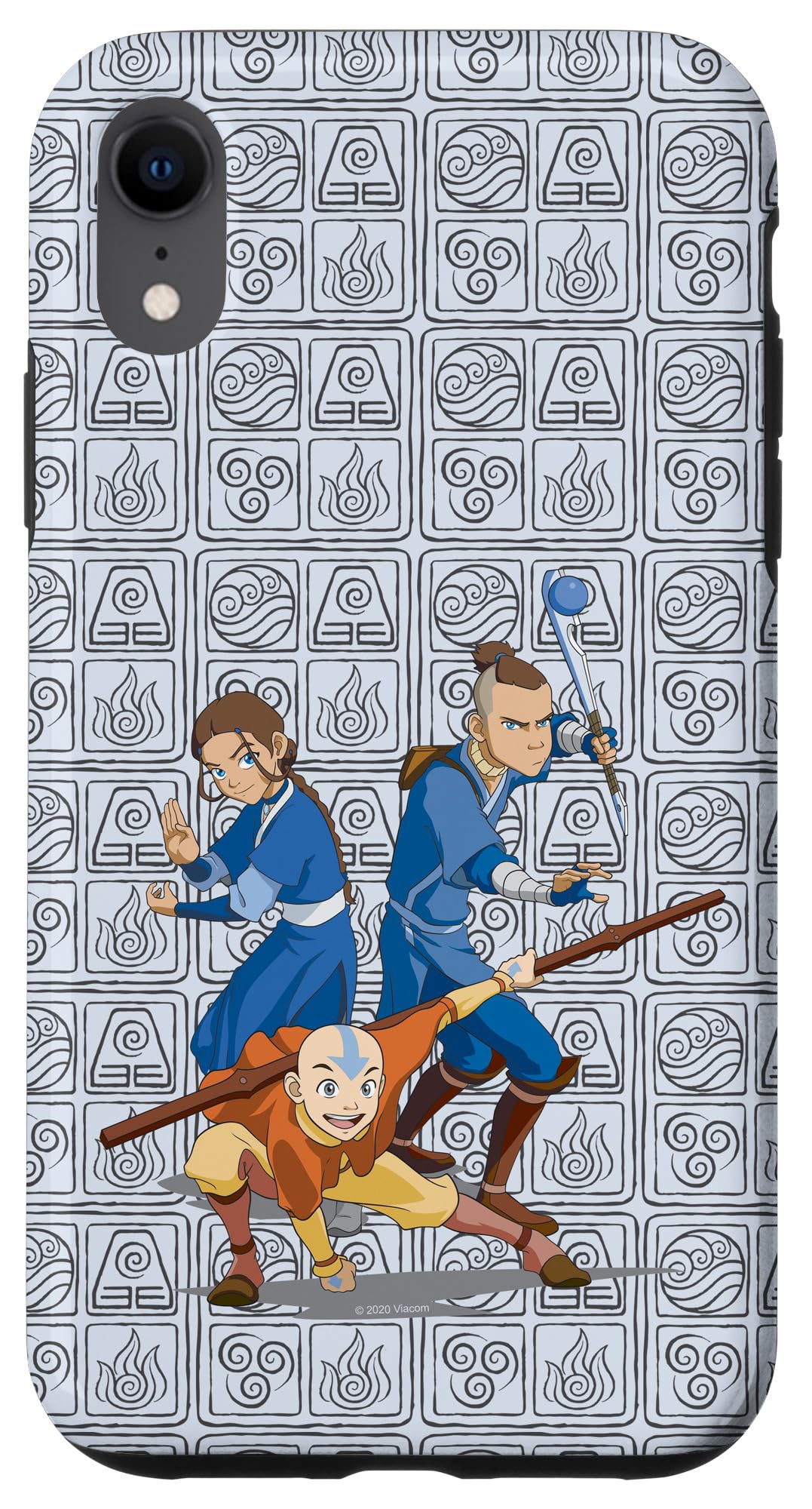 iPhone XR Case - Avatar: The Last Airbender Group Shot Design | Protective Phone Cover for iPhone XR | Perfect for Fans of Aang, Katara, Sokka & Zuko | Great for Daily Use, Travel & Gift Giving