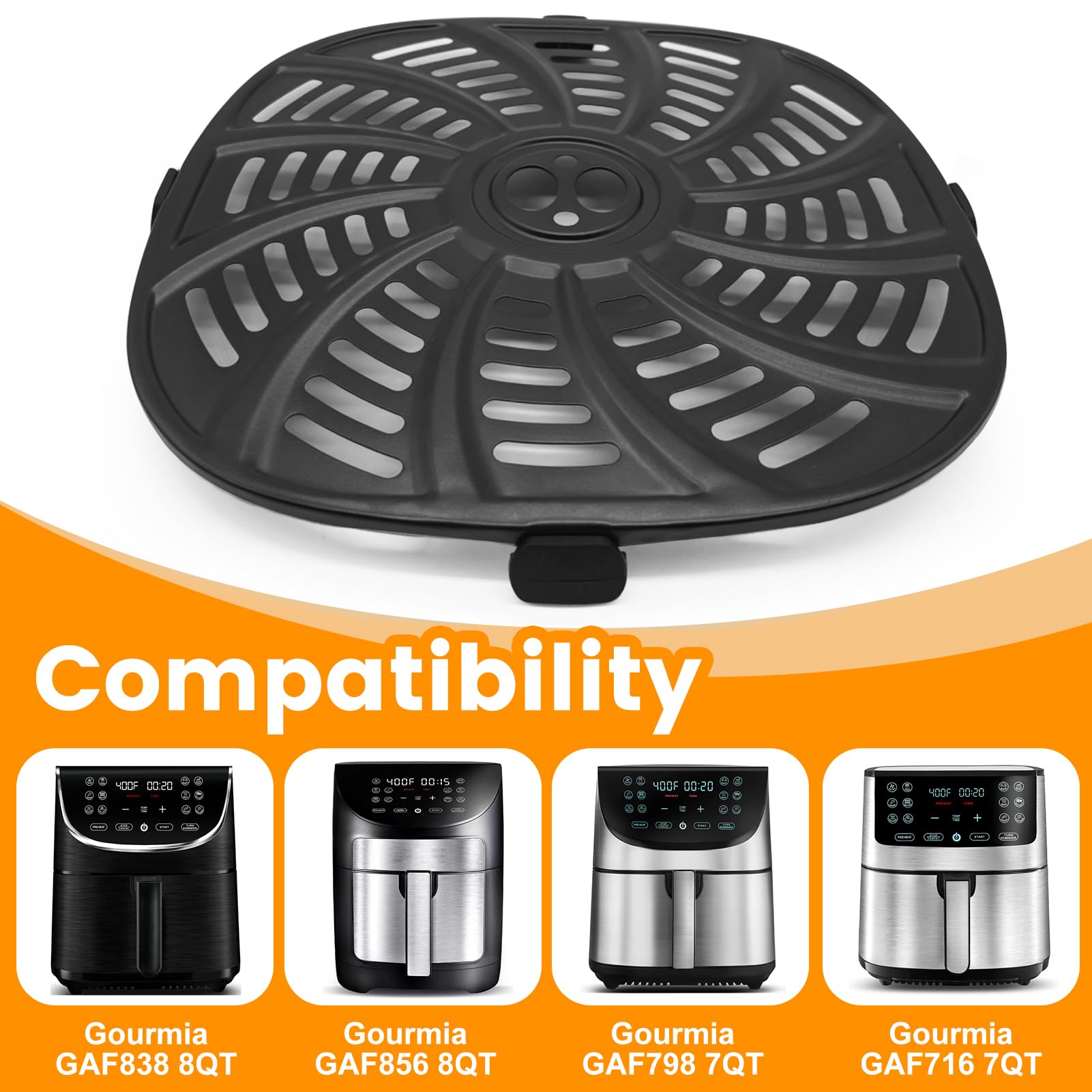 Gourmia GAF716 GAF778 GAF798 7 QT Air Fryer Replacement Parts - 8.97
