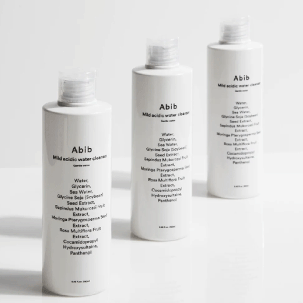 Abib Mild Acidic pH 5.5 Water Cleanser - Gentle Facial Cleansing for Sensitive Skin, 250ml - Hydrating & Soothing for Daily Skincare Routine