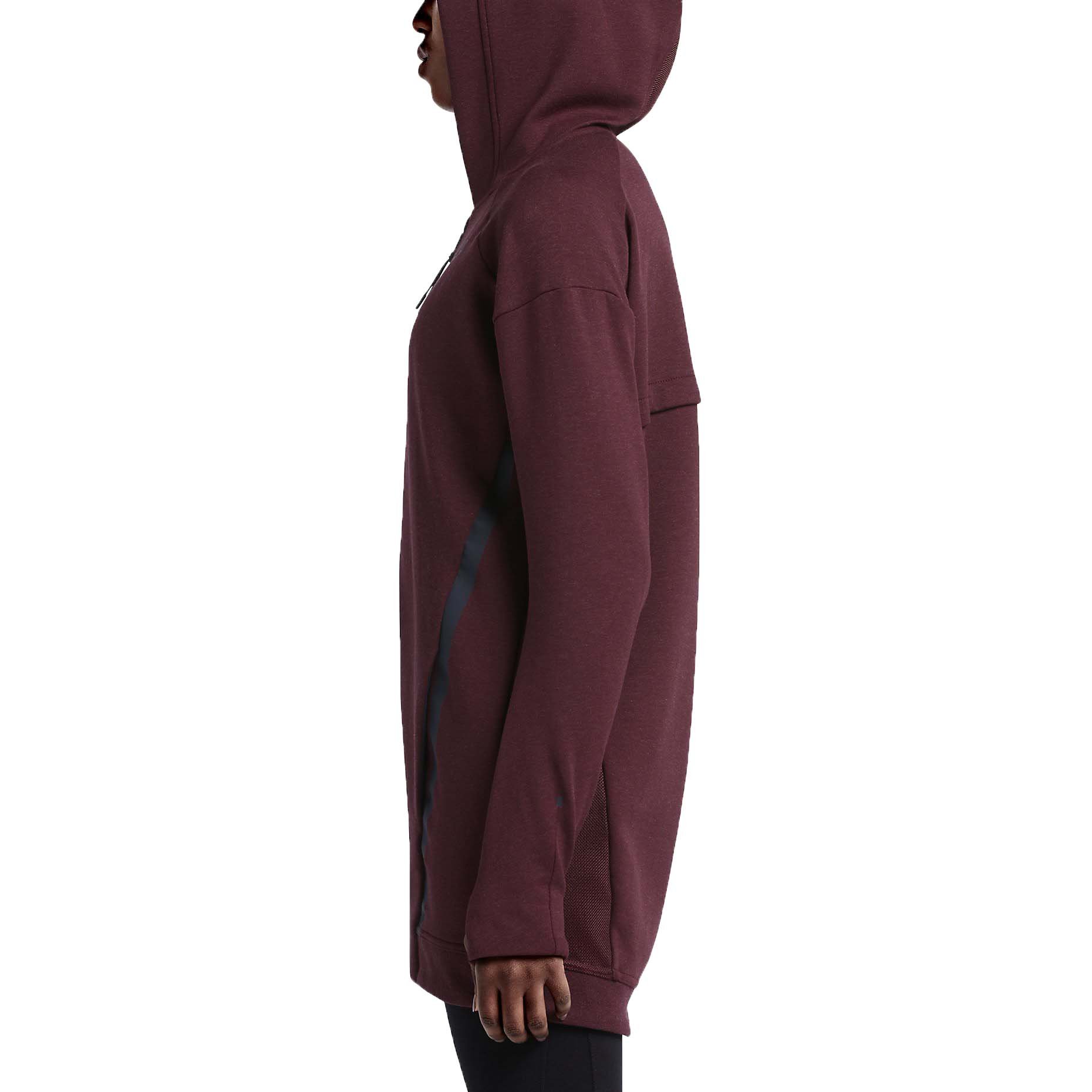 Nike Tech Fleece Mesh Cocoon Women's Jacket - Lightweight Hooded Windbreaker for Running, Travel & Outdoor Activities